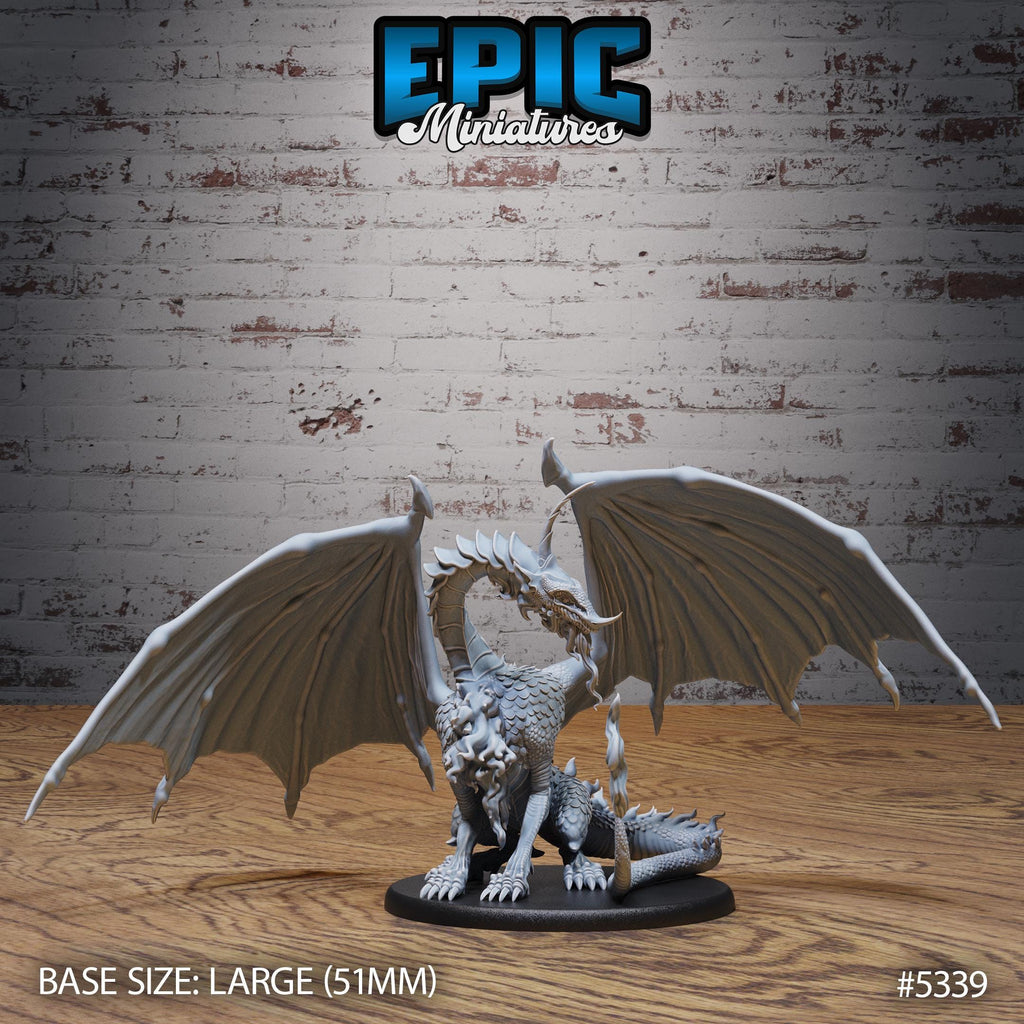 Moonstone Dragon Set of 3 DND miniature Adventurers Guild photo 6