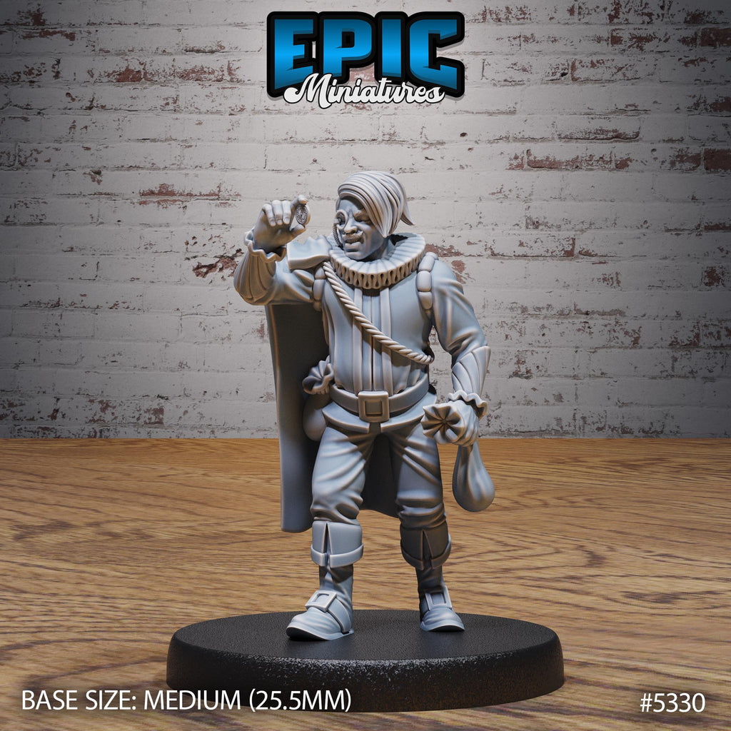 Nobles Option #5323 front DND miniature Adventurers Guild 16k resin