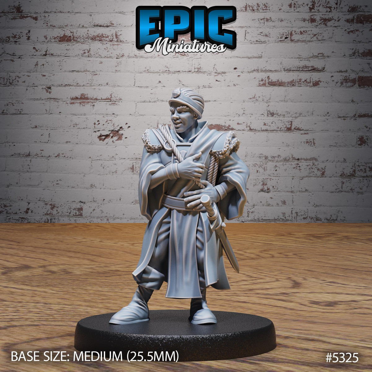 Nobles Option #5326 front DND miniature Adventurers Guild 16k resin
