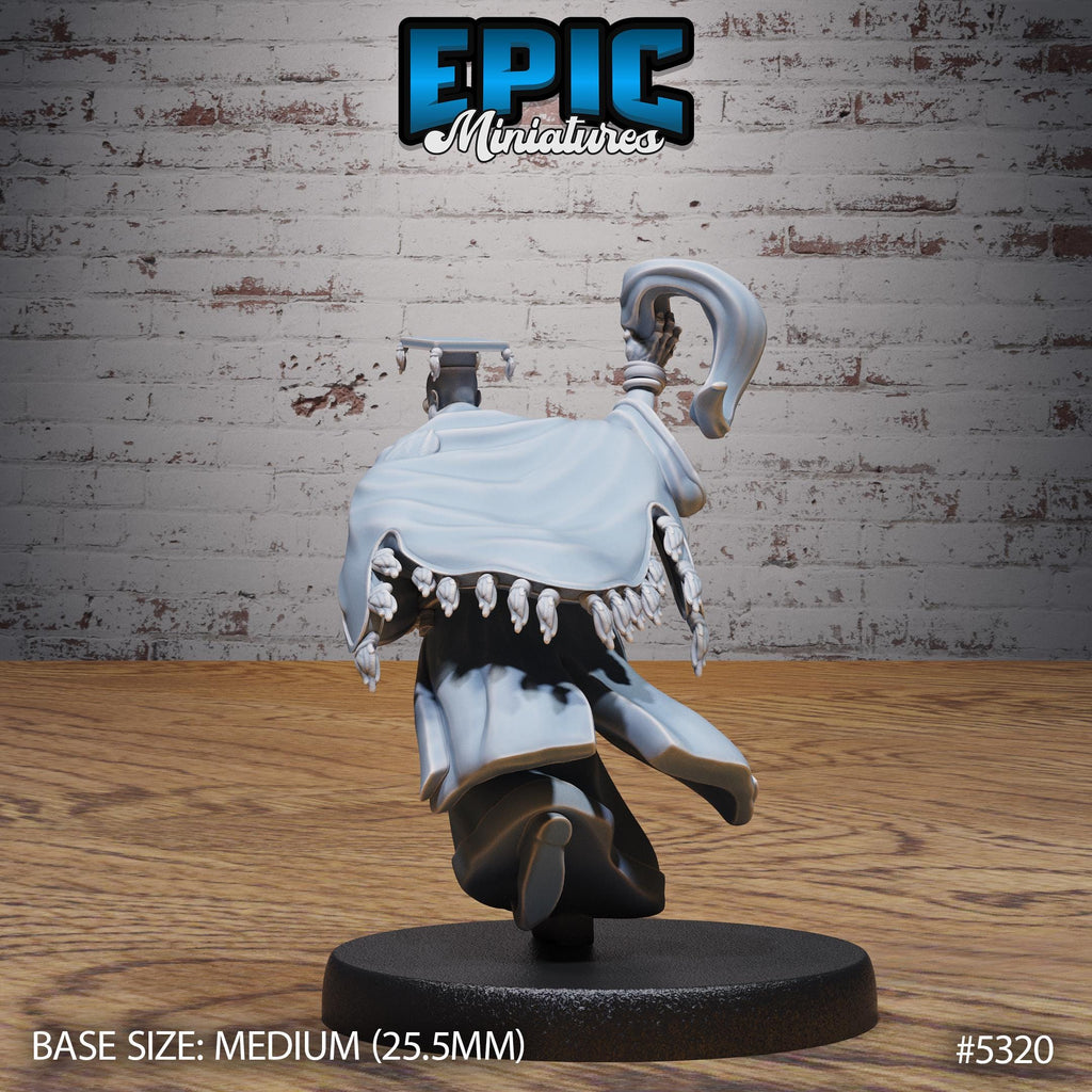 Scholar Wizard Option #5320 back DND miniature Adventurers Guild 16k resin