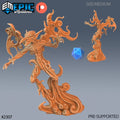 Smoke Mephit Option #2307 front DND miniature Arcane Dungeon 16k resin
