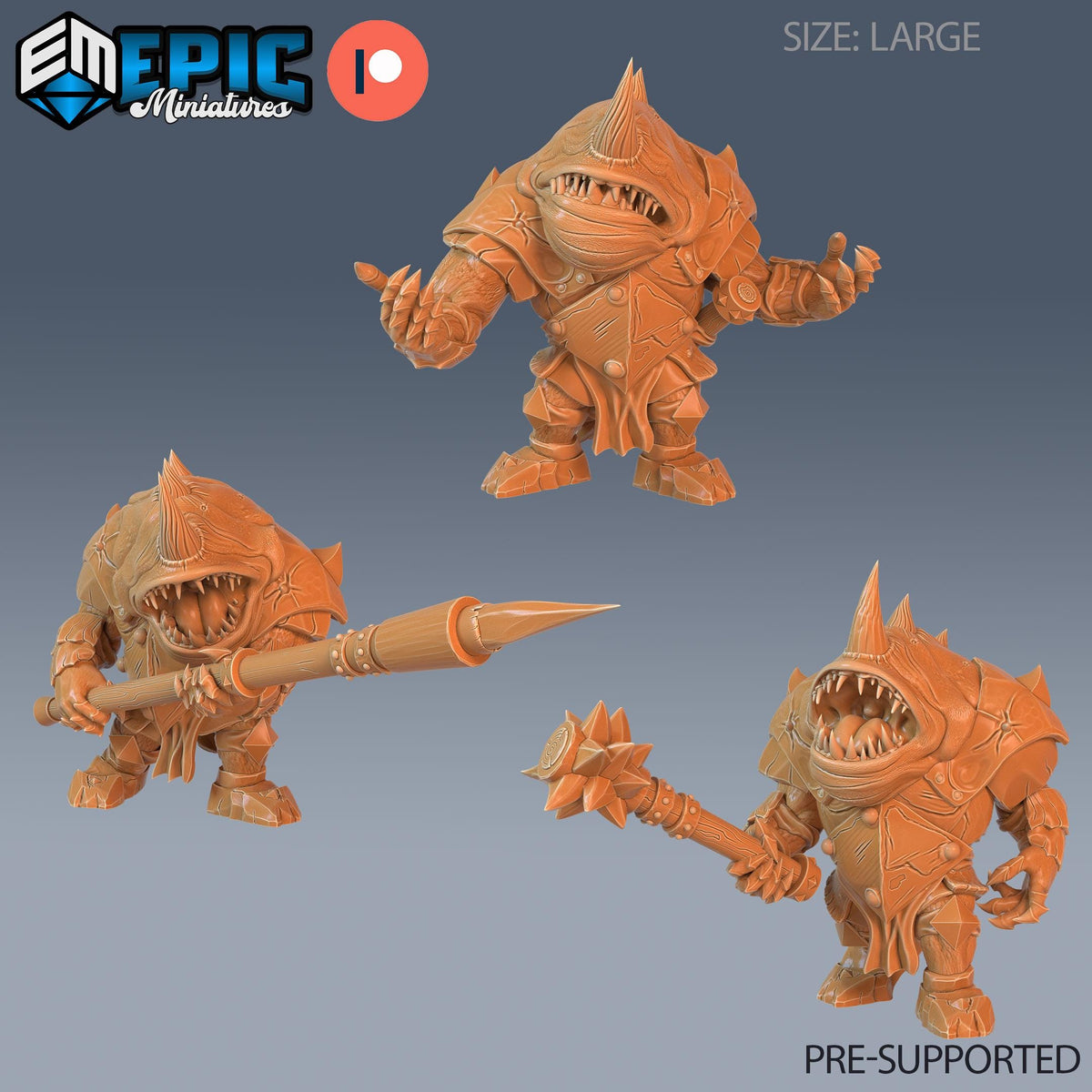 Dungeon Guardian Set of 3 DND miniatures group photo Arcane Dungeon