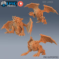 Summoned Beast Set of 3 DND miniatures group photo Arcane Dungeon