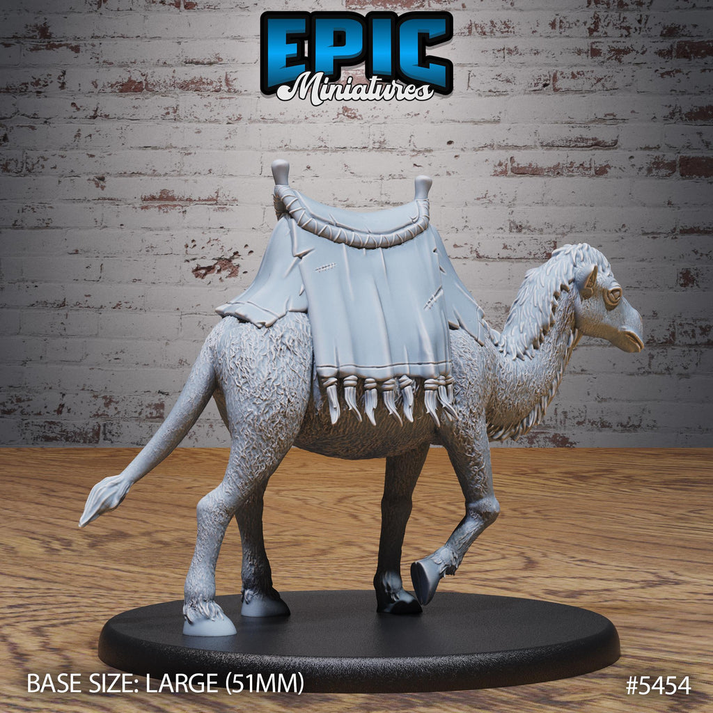 Camel Mount Option #5454 back DND miniature Death Desert 16k resin