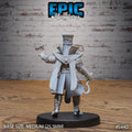 Mummy Lord Option #5440 front DND miniature Death Desert 16k resin