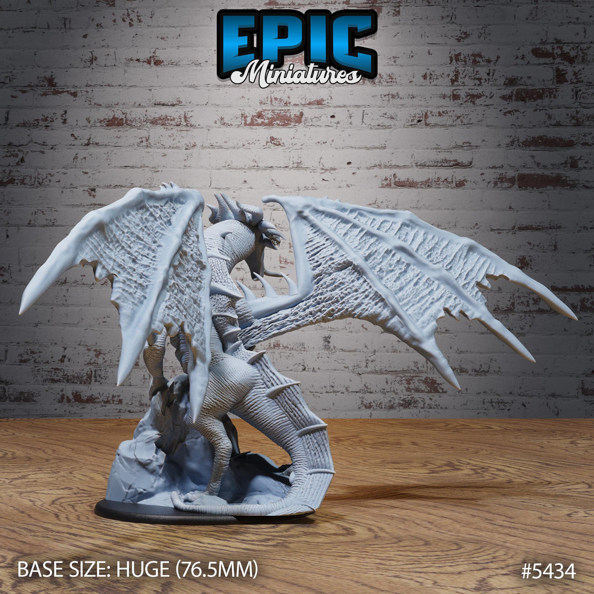 Poison Dragon 2x All 3 front DND miniature Wild Bandits 16k resin