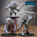 Longneck Troll Set of 3 DND miniatures group photo Wild Bandits