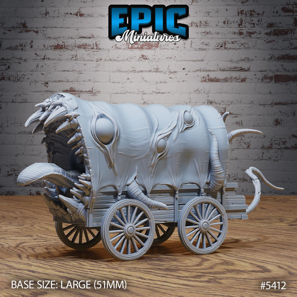 Mimic Horse Wagon Set of 5 DND miniature Wild Bandits photo 7