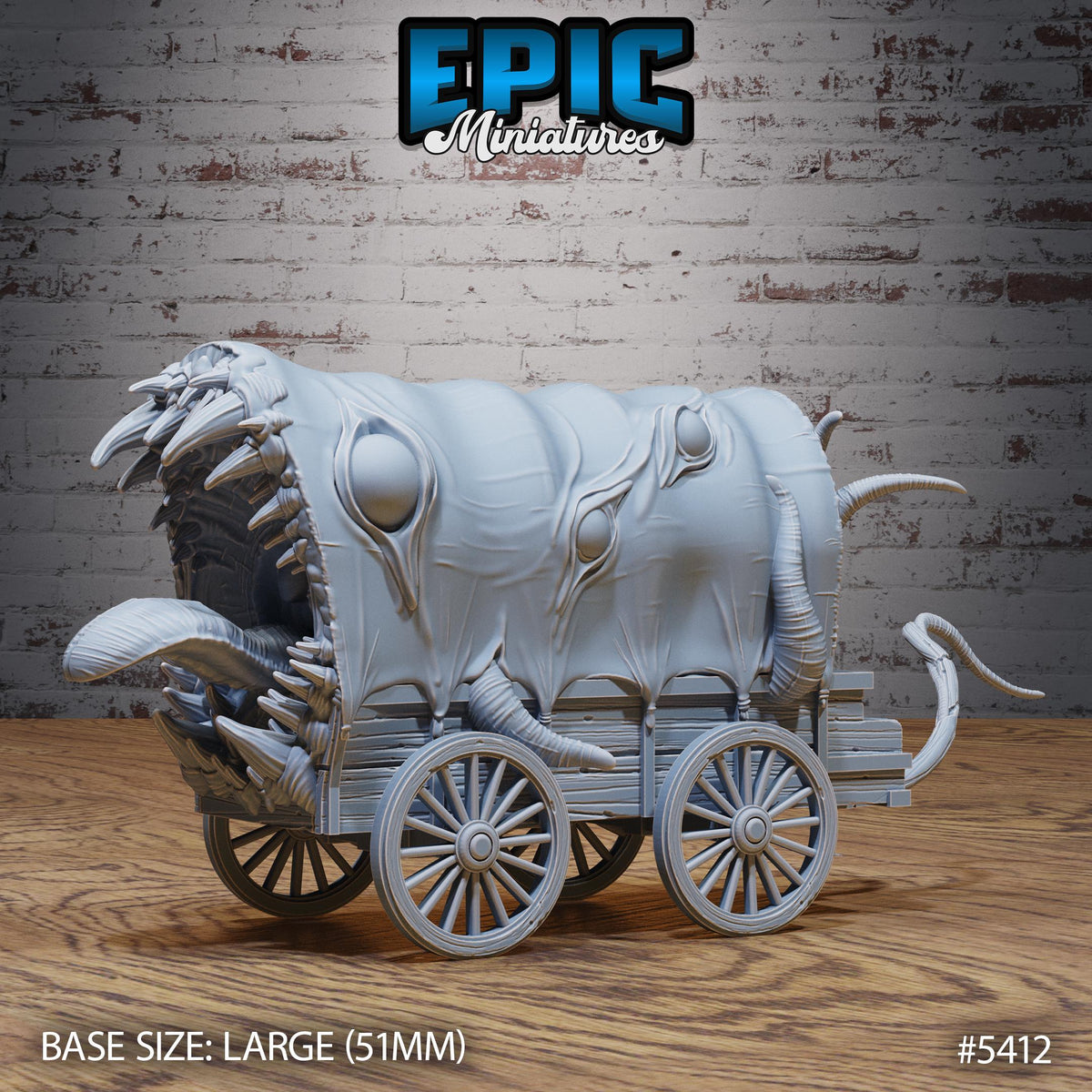 Mimic Horse Wagon Set of 5 DND miniature Wild Bandits photo 7