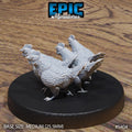 Chicken Swarm Option #5404 front DND miniature Wild Bandits 16k resin