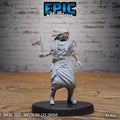 Desert Druid Option #5462 front DND miniature Death Desert 16k resin