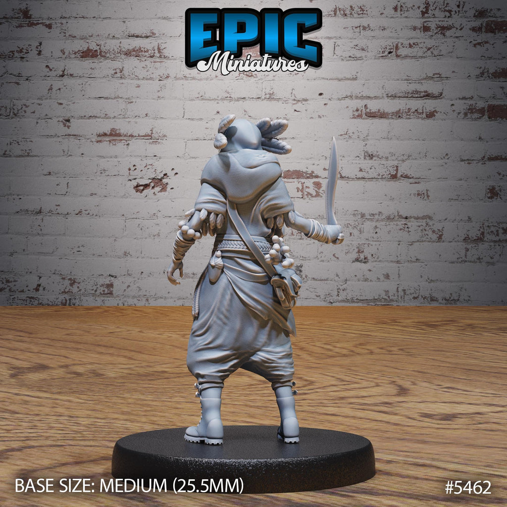 Desert Druid Option #5462 back DND miniature Death Desert 16k resin