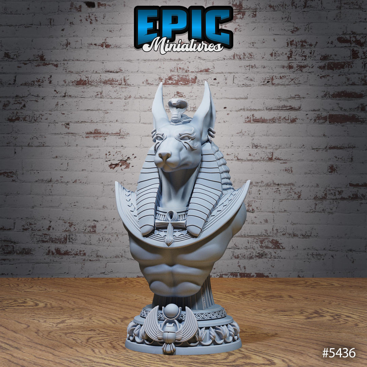 Anubis God Avatar Set of 3 DND miniature Death Desert photo 8