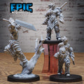 Masked Headhunter Set of 3 DND miniatures group photo Wild Bandits