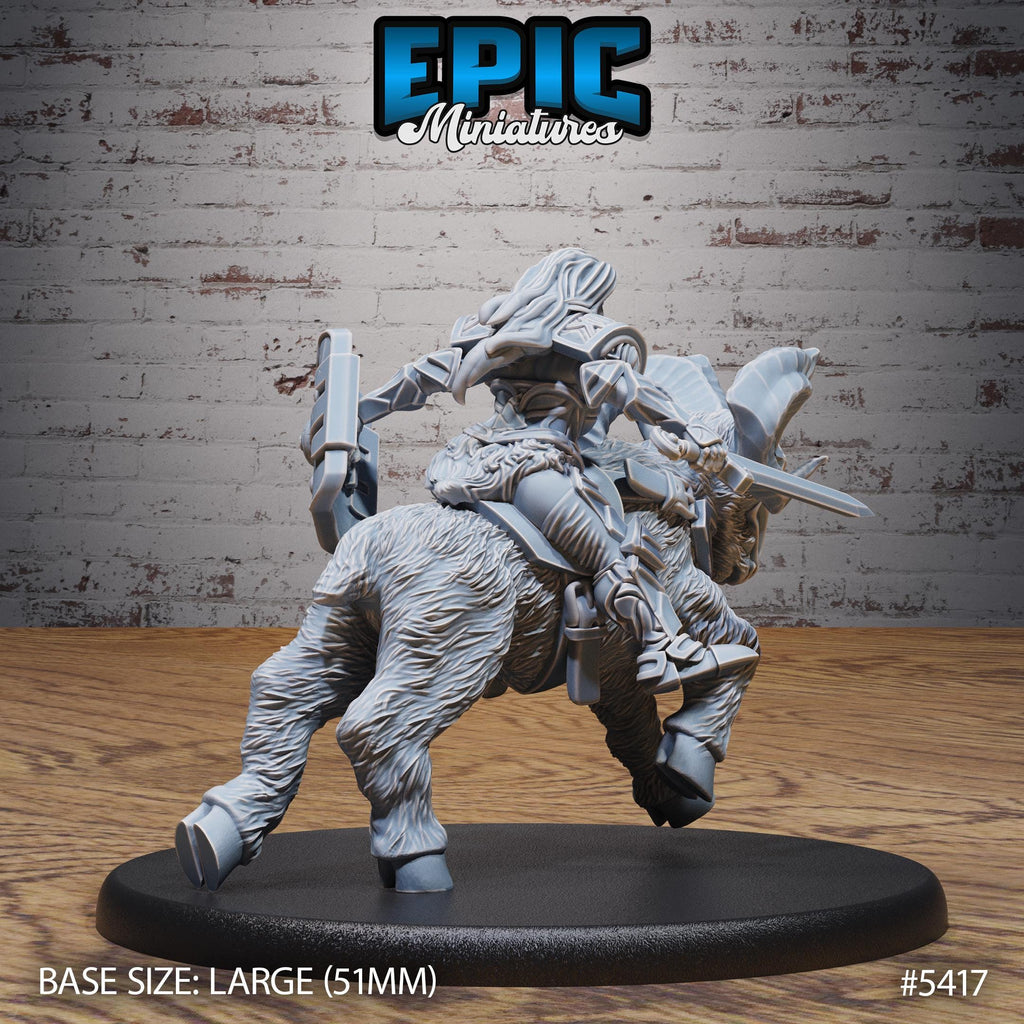 Dwarf Female Bandit Option #5417 front DND miniature Wild Bandits 16k resin