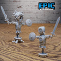 Mimic Practice Dummy Set of 2 DND miniatures group photo Wild Bandits