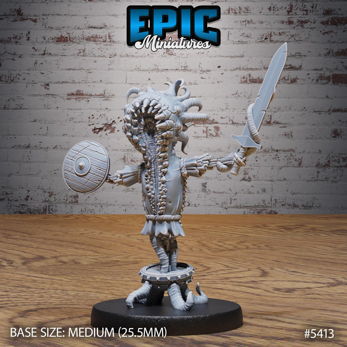 Mimic Practice Dummy Option #5413 front DND miniature Wild Bandits 16k resin