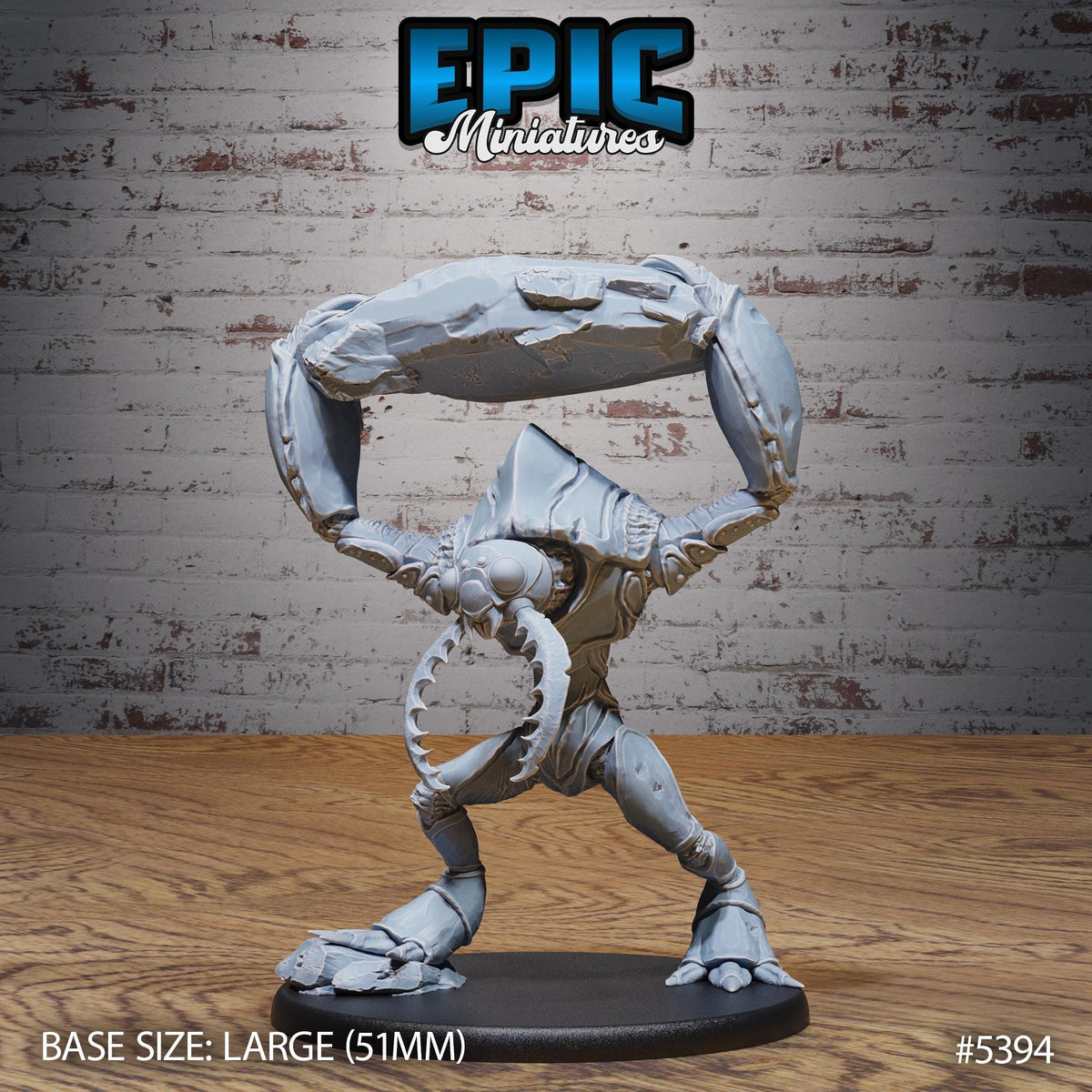 Wild Insect Hulk Option #5394 front DND miniature Wild Bandits 16k resin