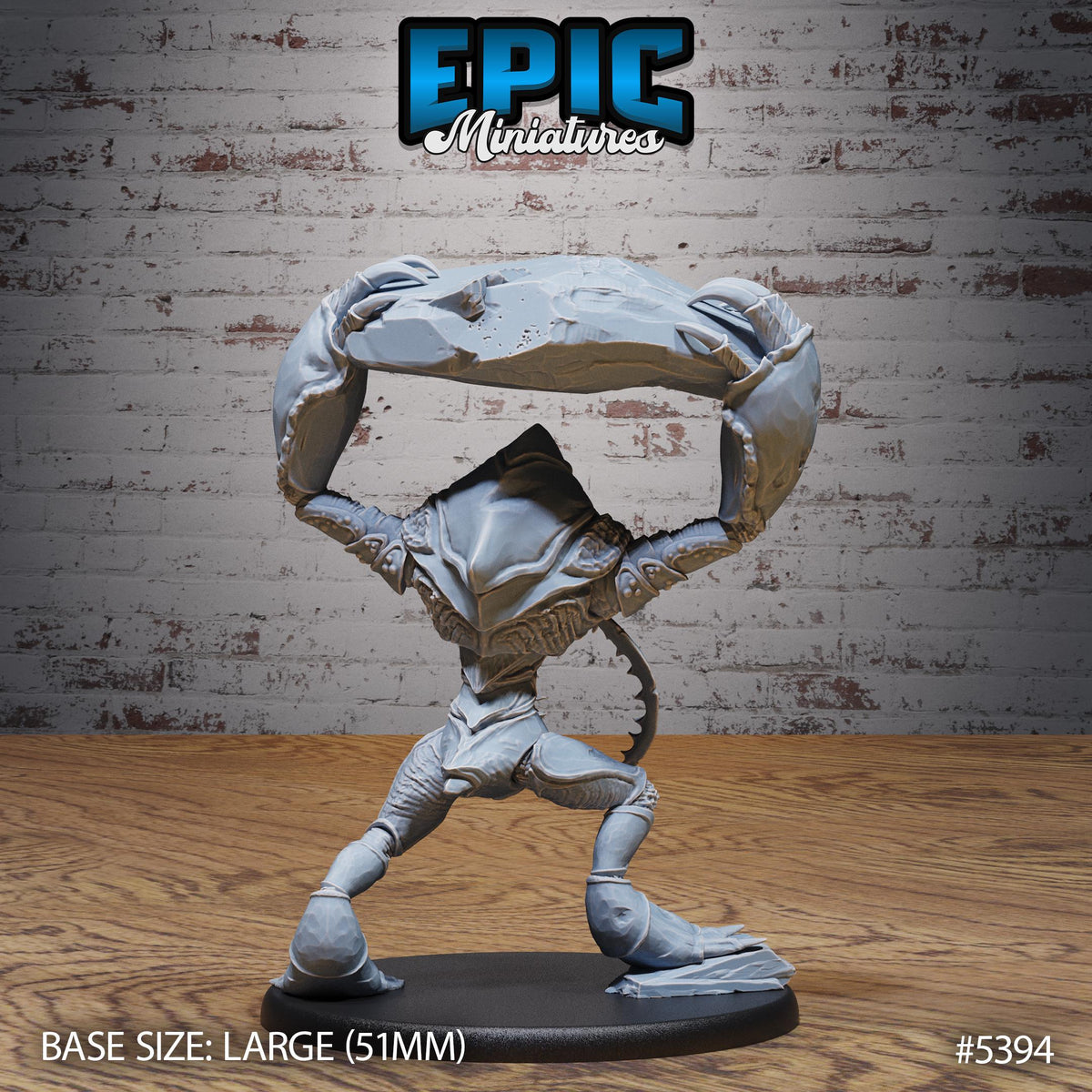 Wild Insect Hulk Option #5394 back DND miniature Wild Bandits 16k resin