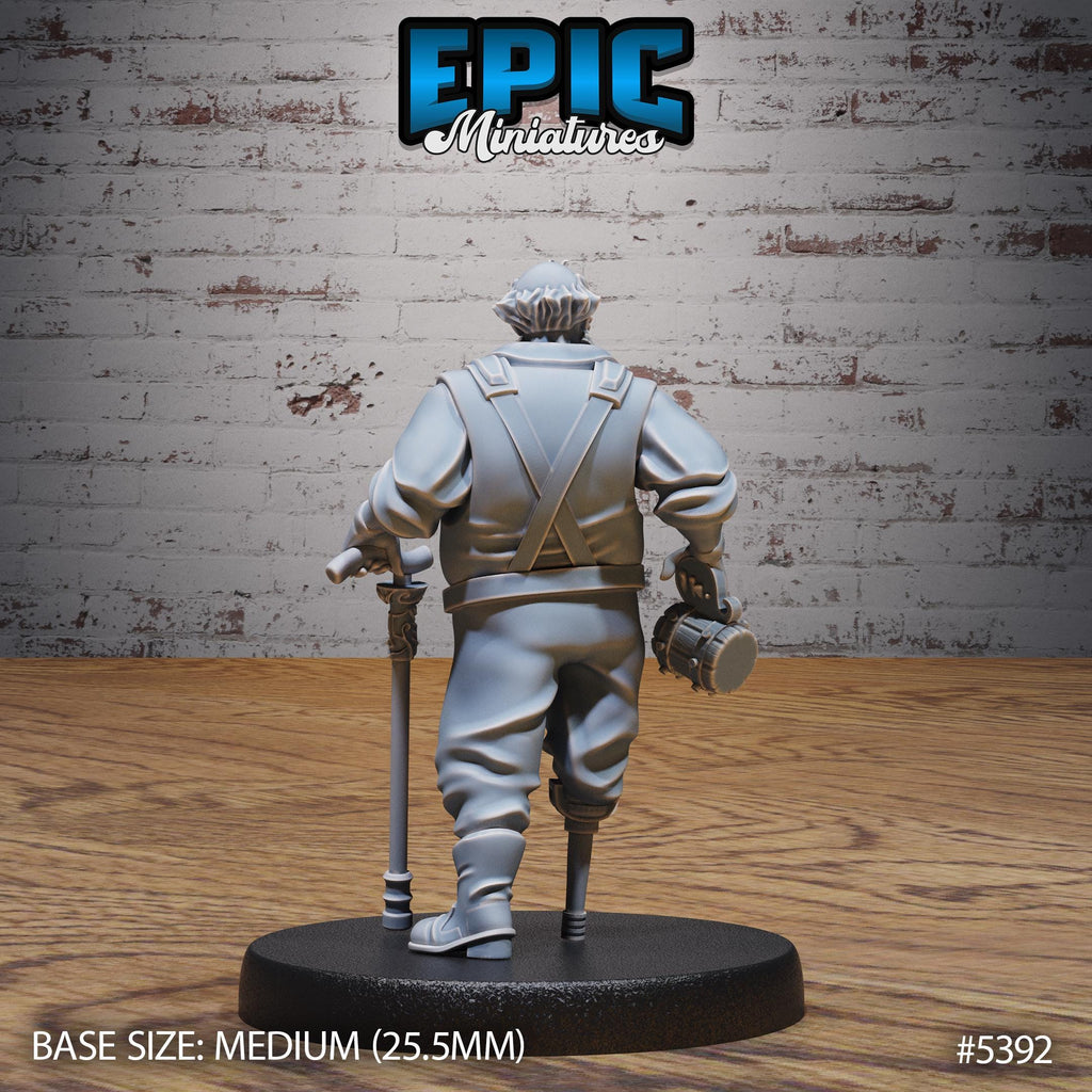 Hut Owner Option #5392 front DND miniature Wild Bandits 16k resin