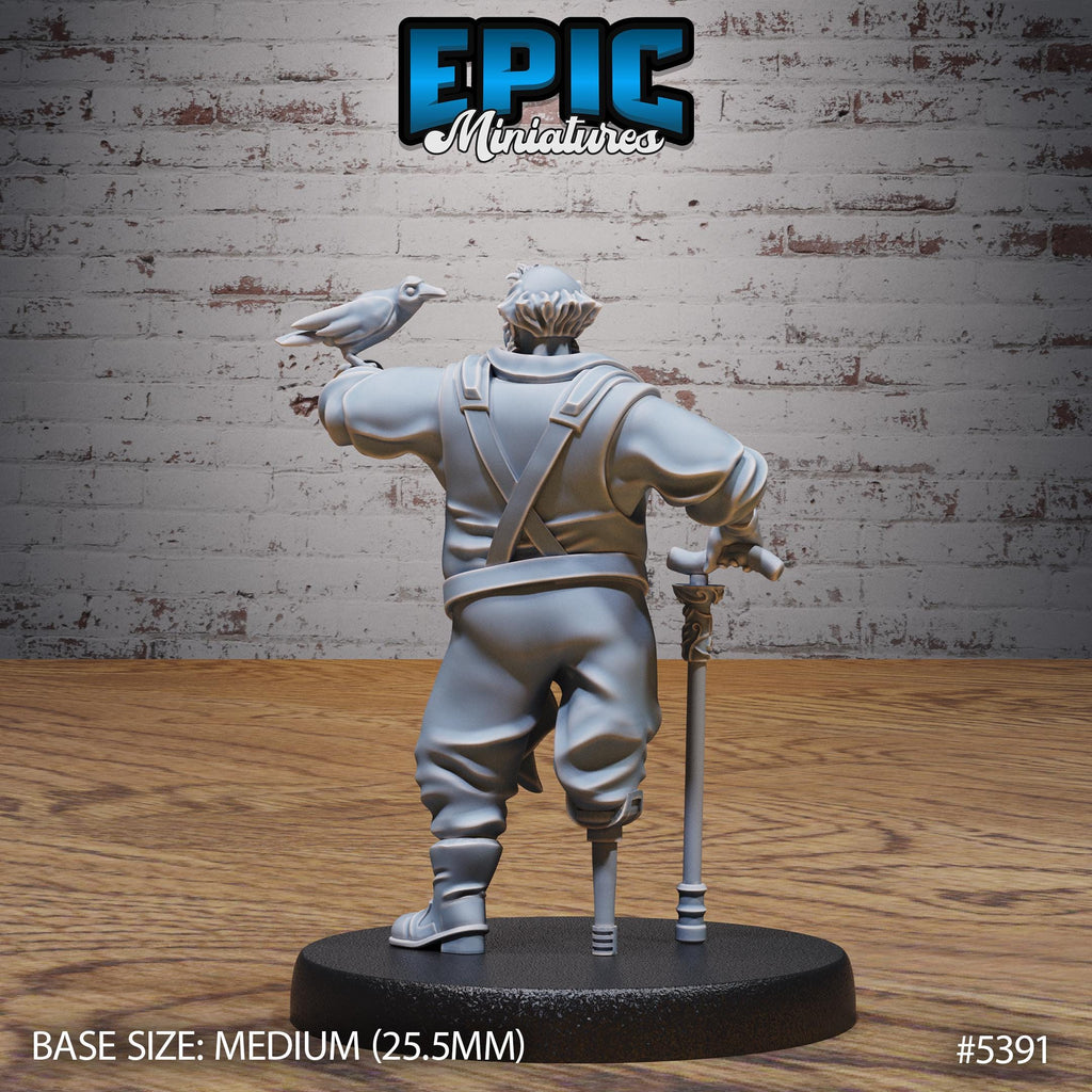 Hut Owner Option #5391 front DND miniature Wild Bandits 16k resin