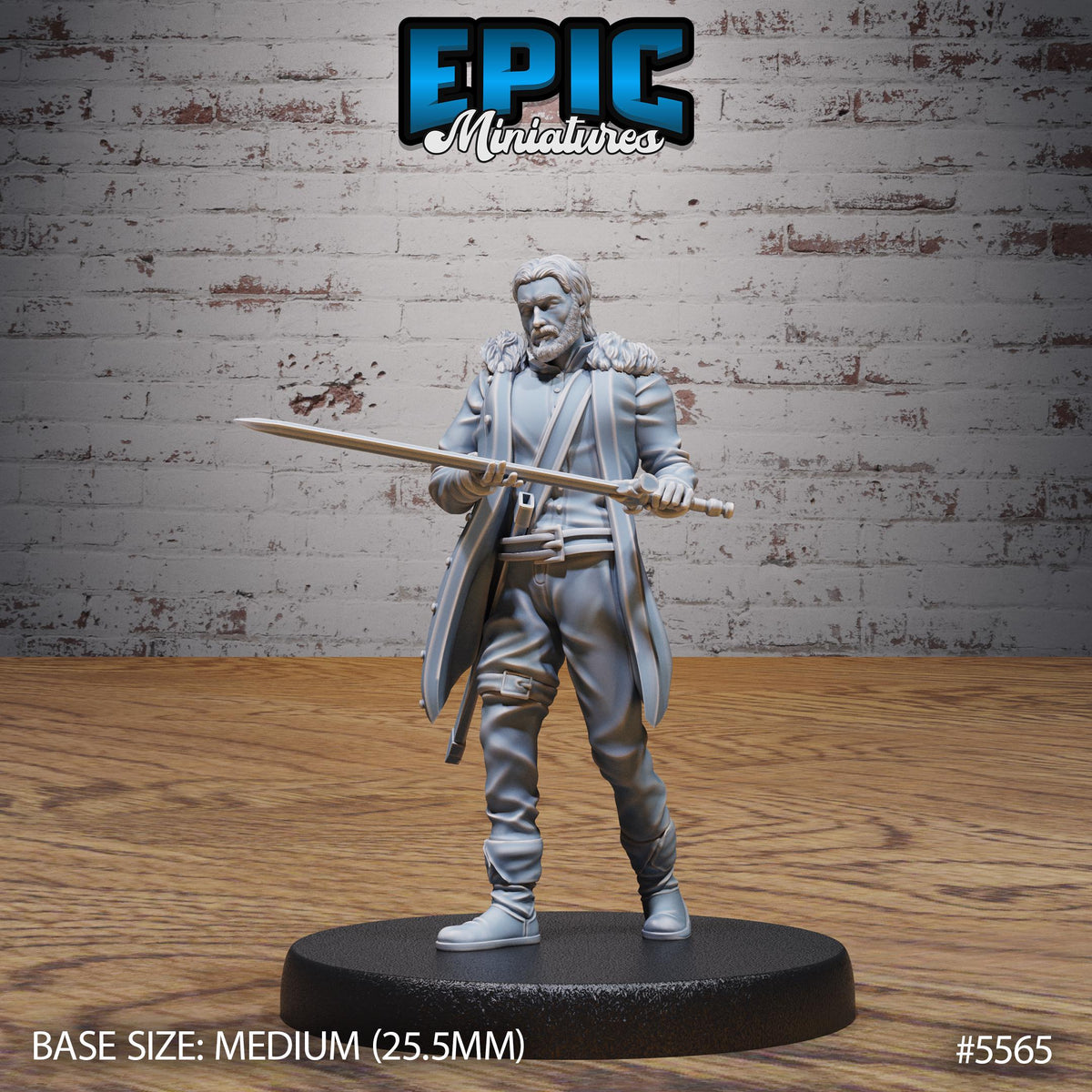 Cursed Traveler Option #5565 front DND miniature Monster Frenzy 16k resin