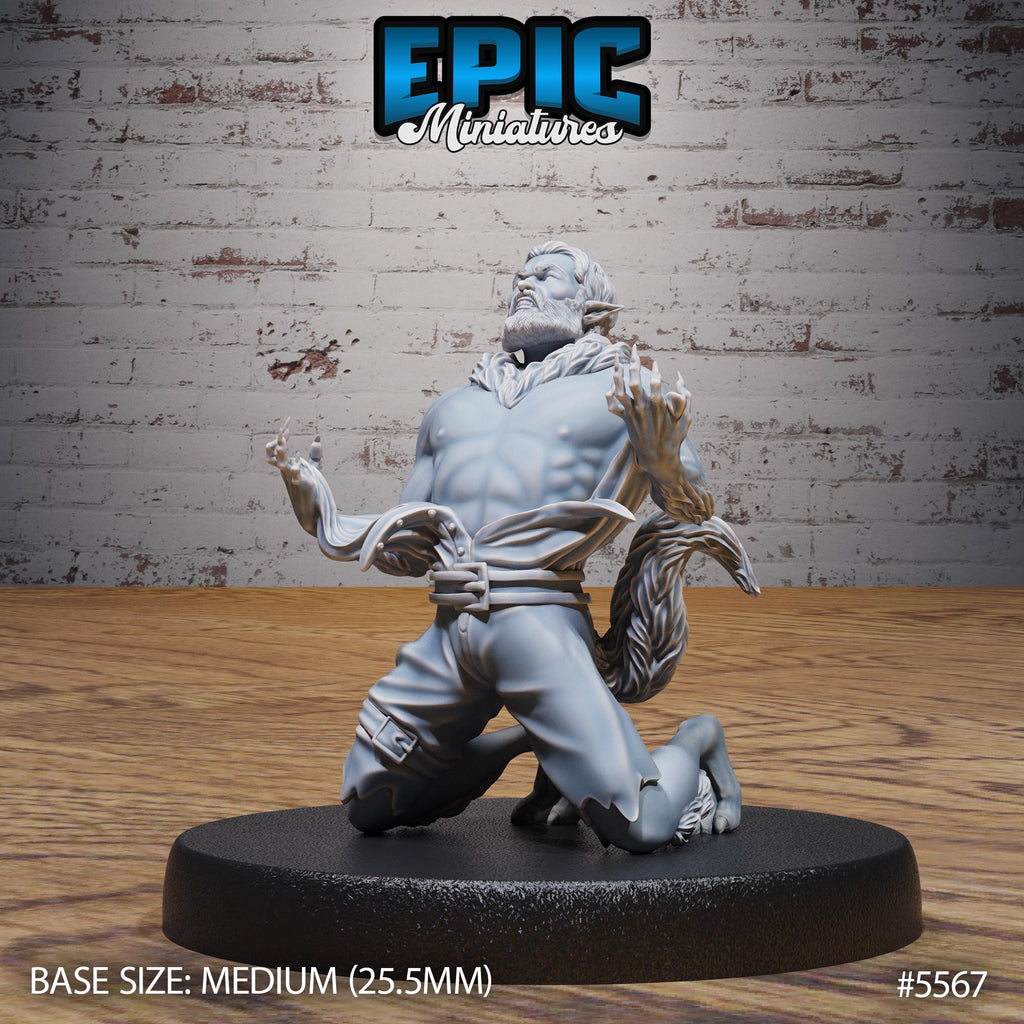 Cursed Traveler Option #5567 front DND miniature Monster Frenzy 16k resin