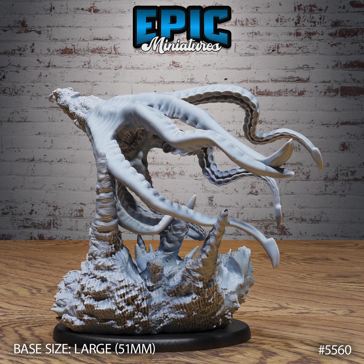 Dark Mantle Option #5560 back DND miniature Monster Frenzy 16k resin