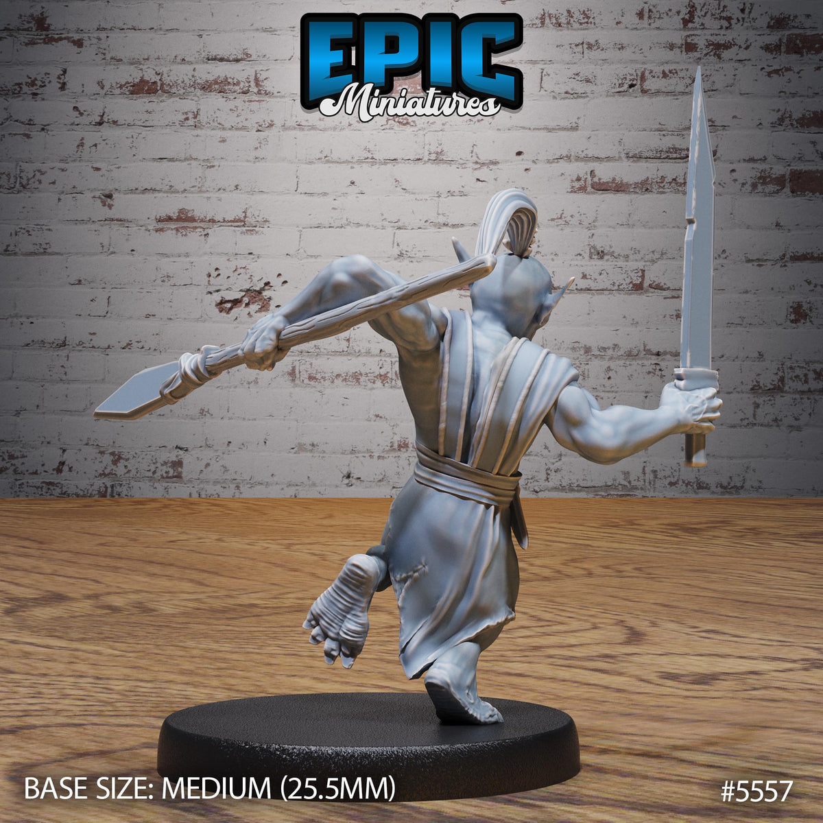 Rage Goblin Option #5557 front DND miniature Monster Frenzy 16k resin