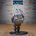 Ogre Butcher Option #5544 front DND miniature Monster Frenzy 16k resin