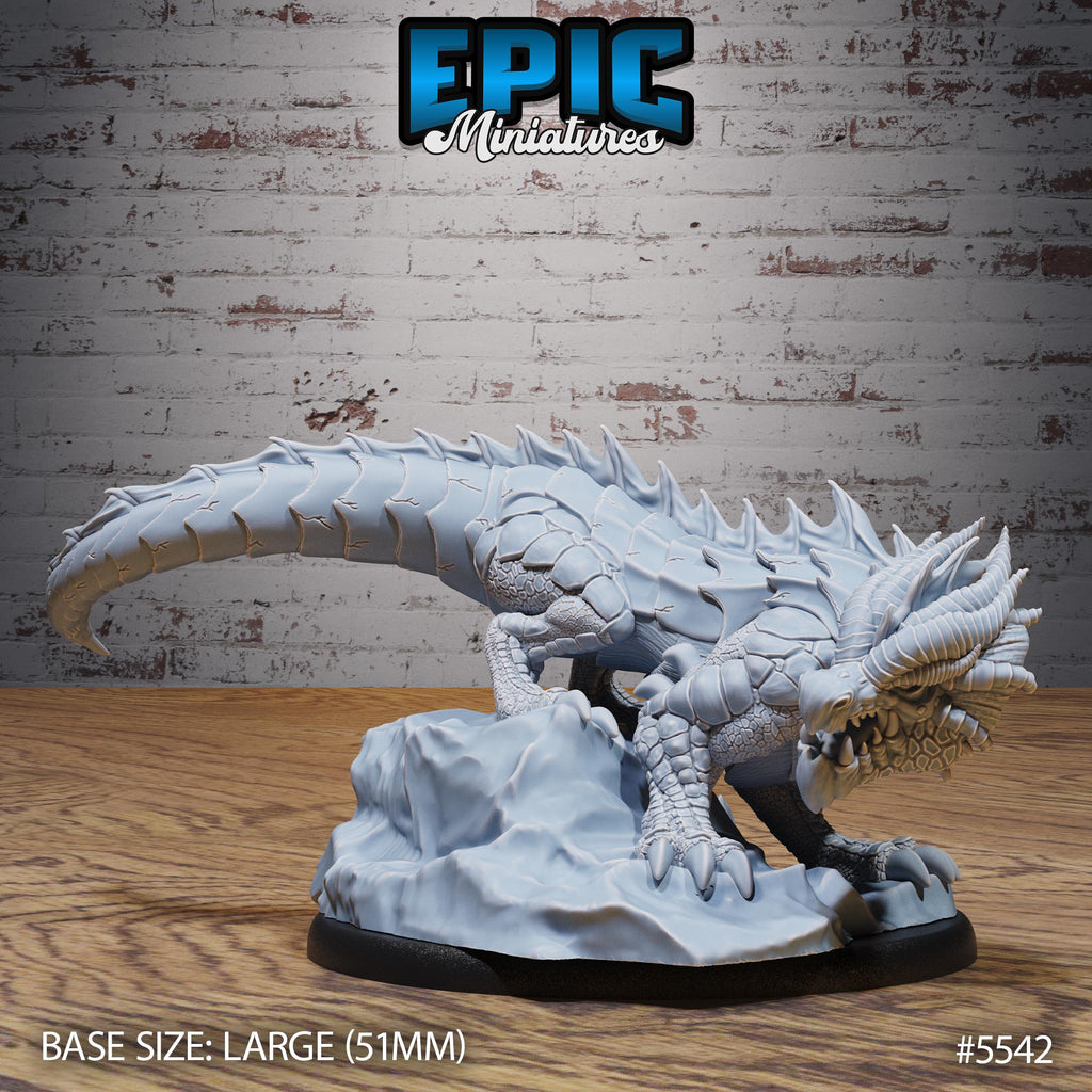 Ambush Drake Option #5542 front DND miniature Monster Frenzy 16k resin