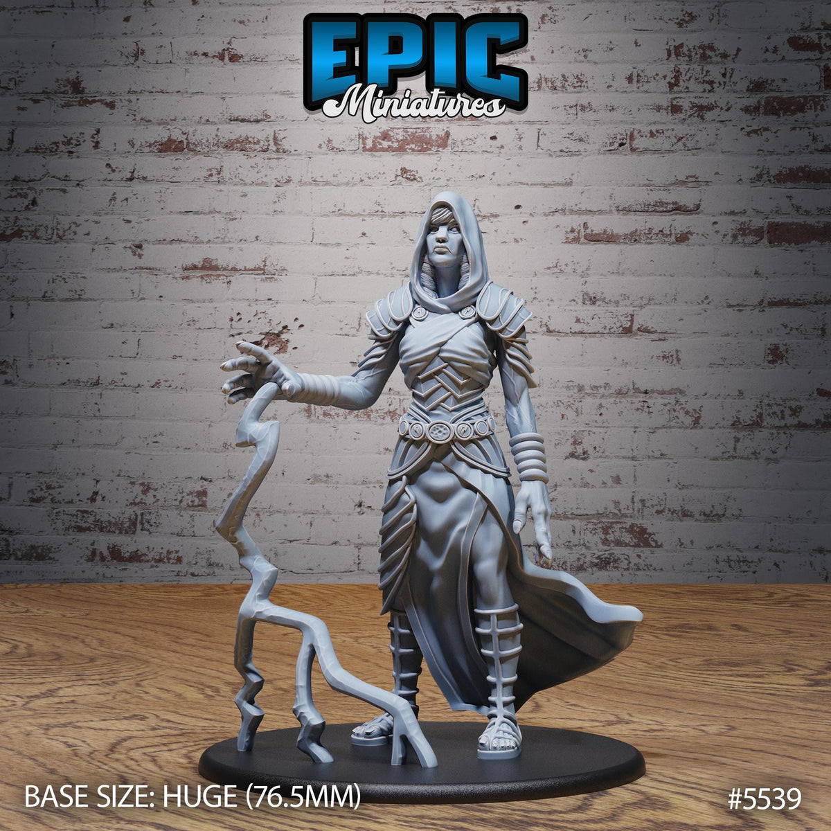 Storm Giantess Option #5538 back DND miniature Monster Frenzy 16k resin