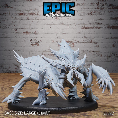 Ankheg Option #5532 front DND miniature Monster Frenzy 16k resin