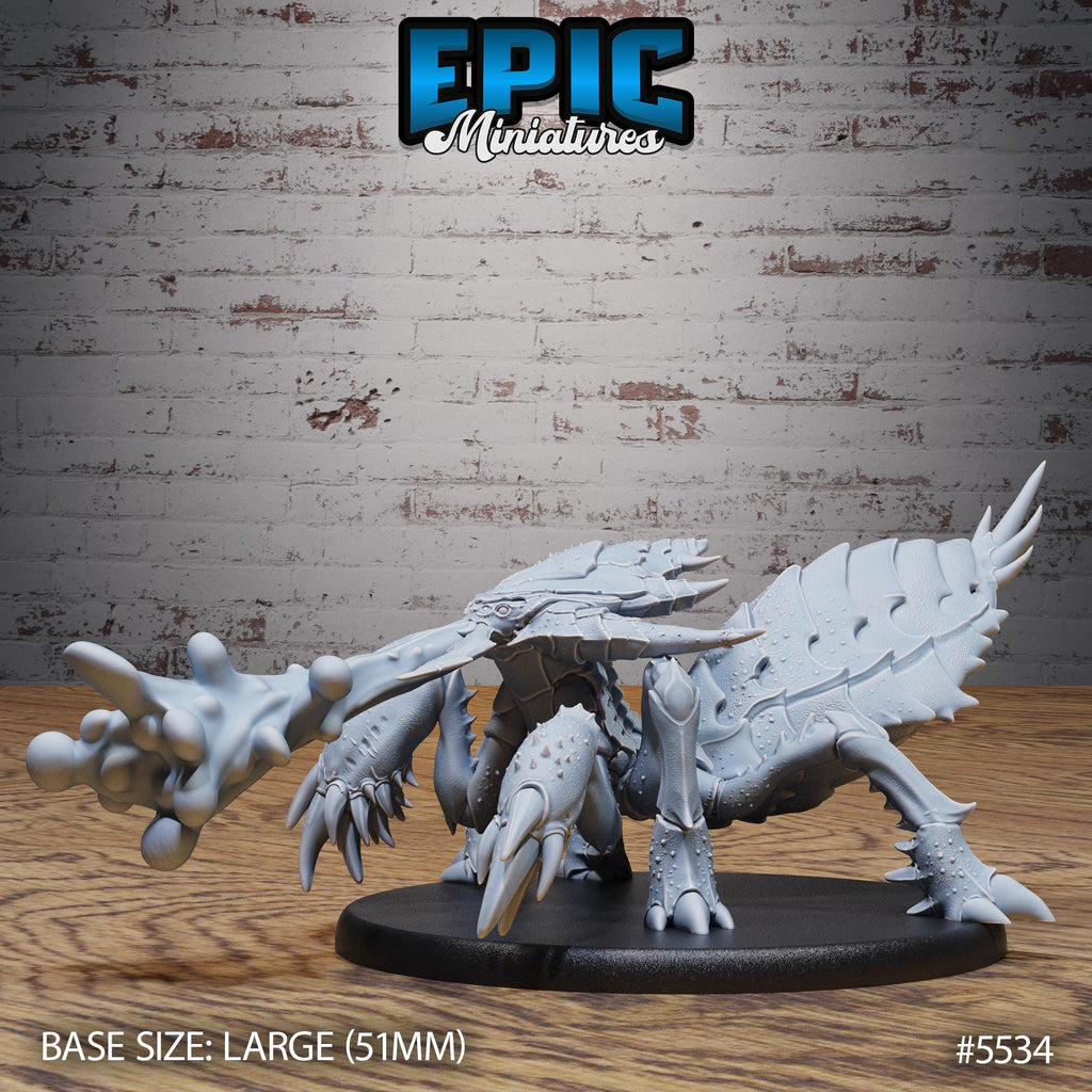 Ankheg Option #5533 front DND miniature Monster Frenzy 16k resin