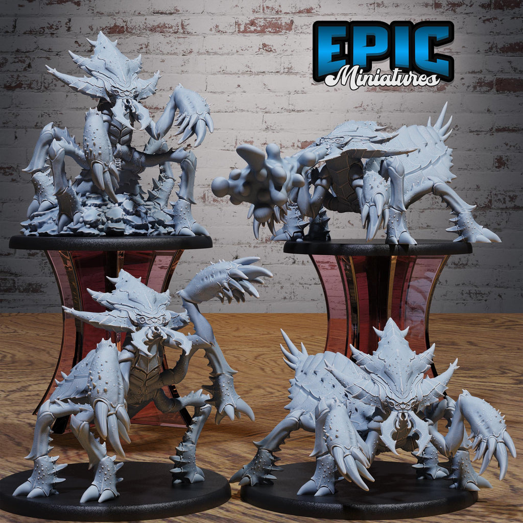 Ankheg Set of 4 DND miniatures group photo Monster Frenzy