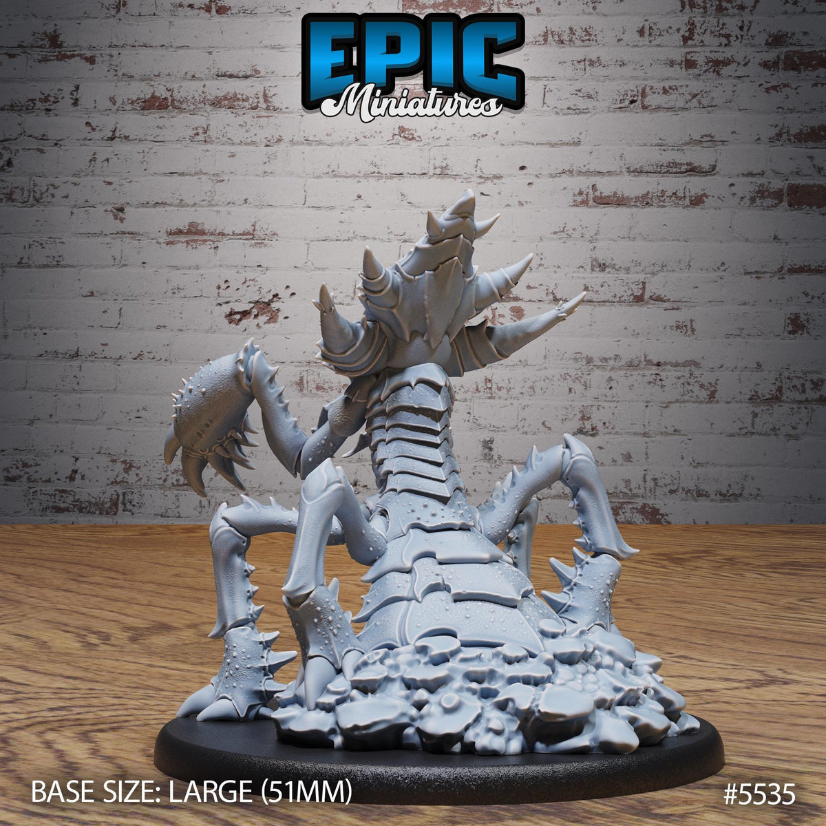 Ankheg Option #5535 back DND miniature Monster Frenzy 16k resin