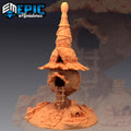Goblin Village Treehouse Scatter Terrain DND Minis | Monster Rampage Collection | TTRPG | Chult Tomb of Annihilation Wildemount Abyss DND miniatures group photo