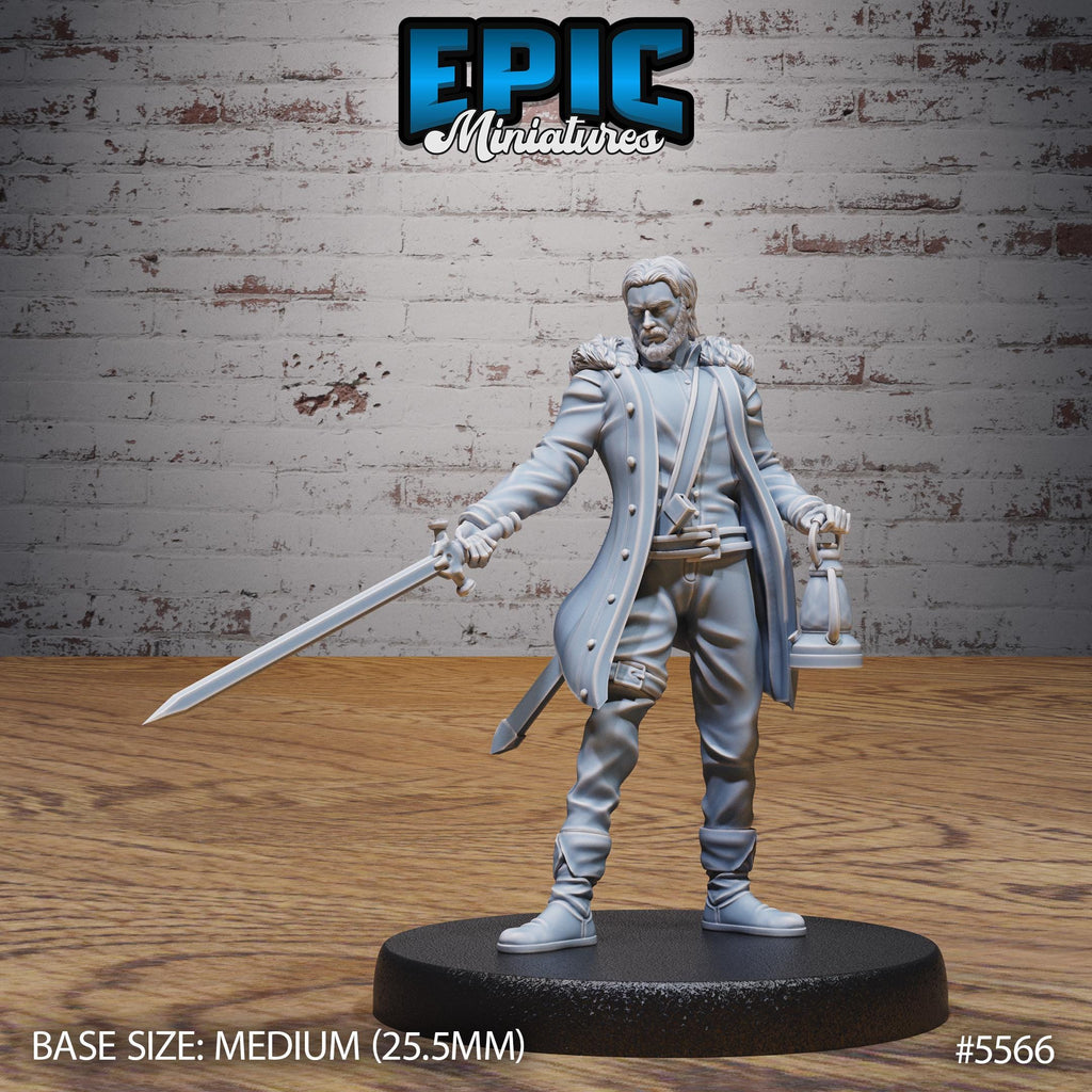 Cursed Traveler Option #5566 front DND miniature Monster Frenzy 16k resin