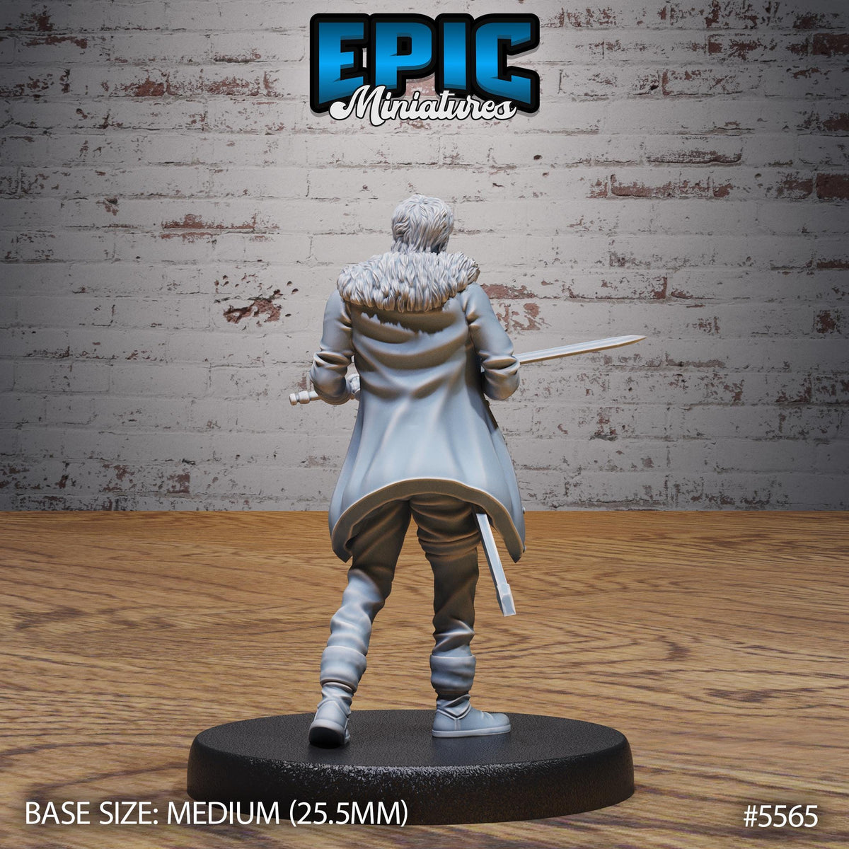 Cursed Traveler Option #5565 back DND miniature Monster Frenzy 16k resin
