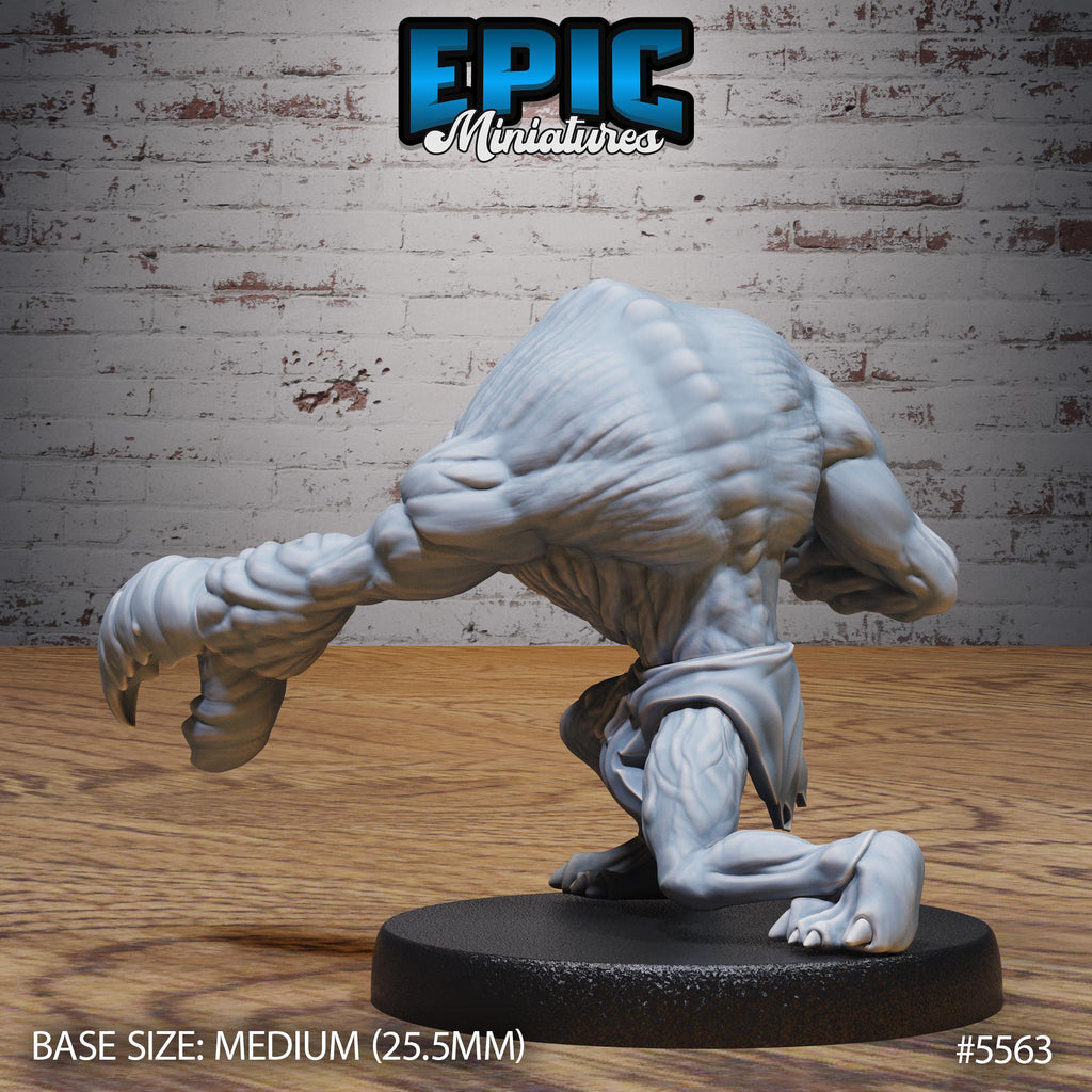 Meenlock Option #5563 back DND miniature Monster Frenzy 16k resin
