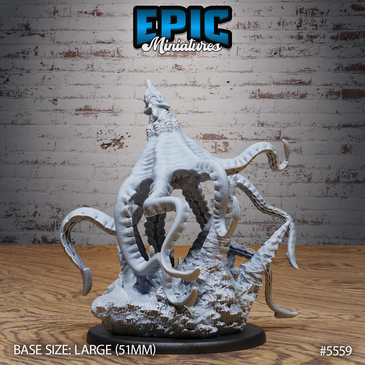 Dark Mantle Option #5559 front DND miniature Monster Frenzy 16k resin