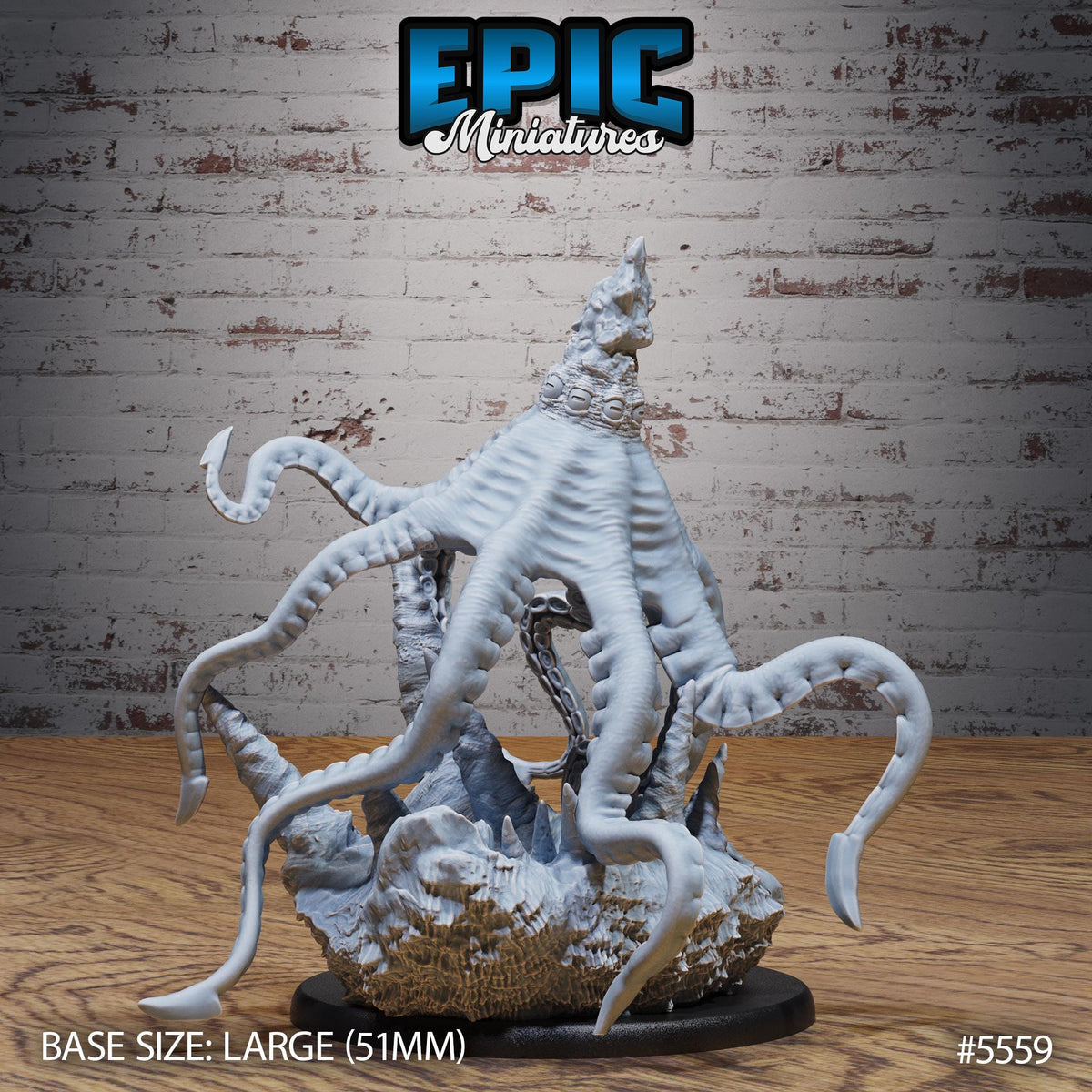Dark Mantle Option #5559 back DND miniature Monster Frenzy 16k resin