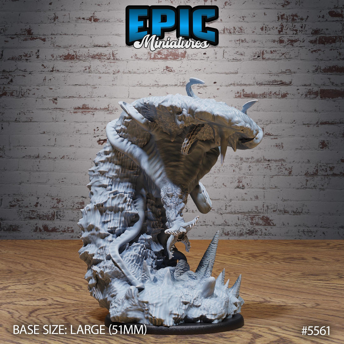 Dark Mantle Option #5561 front DND miniature Monster Frenzy 16k resin