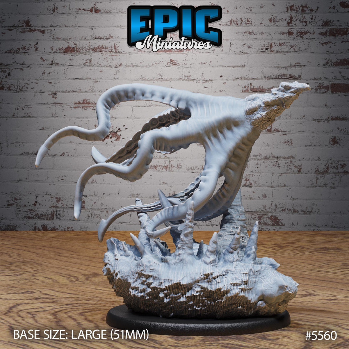 Dark Mantle Option #5560 front DND miniature Monster Frenzy 16k resin