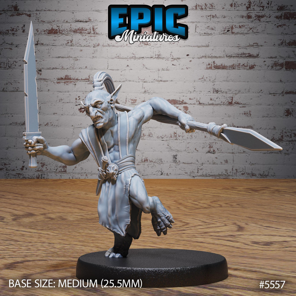 Rage Goblin Option #5556 back DND miniature Monster Frenzy 16k resin