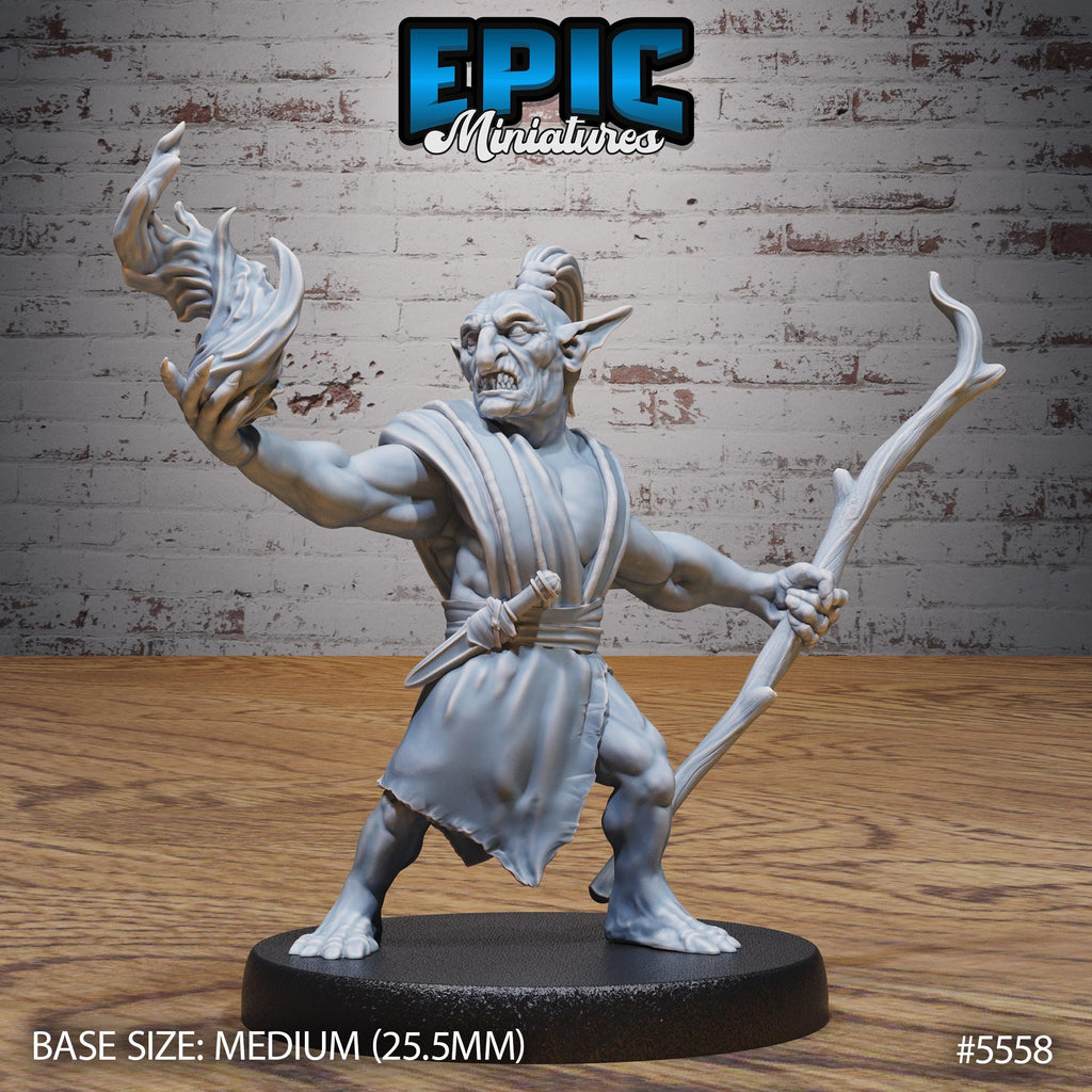 Rage Goblin Option #5557 back DND miniature Monster Frenzy 16k resin