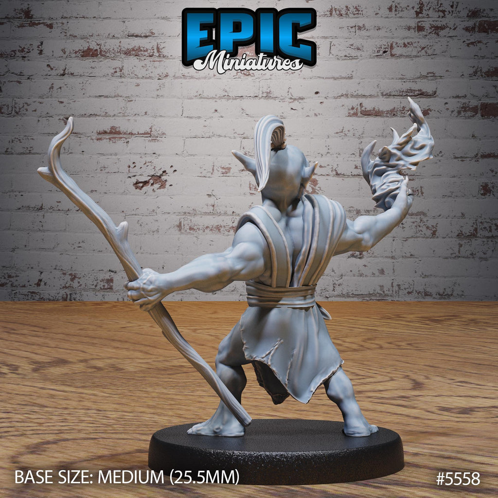 Rage Goblin Option #5558 front DND miniature Monster Frenzy 16k resin