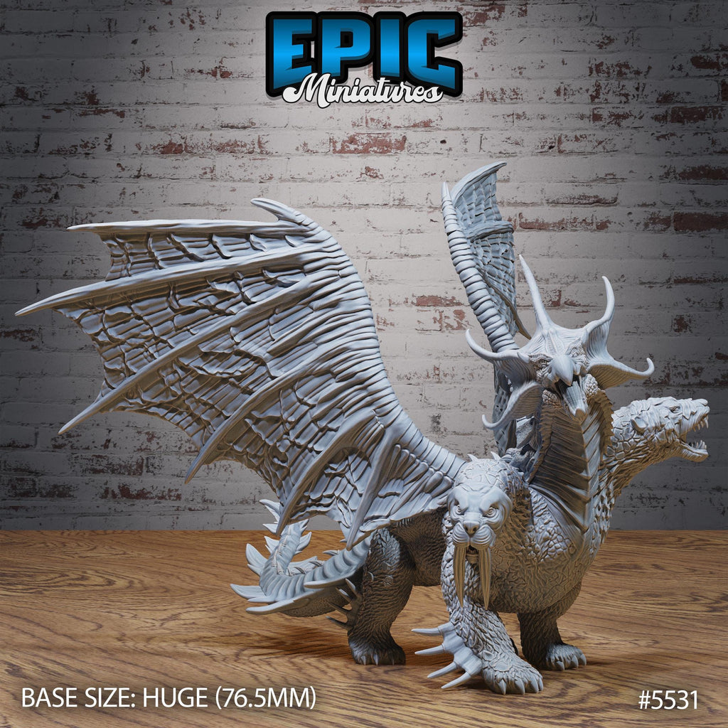 Nordern Chimera DND miniature Monster Frenzy photo 4
