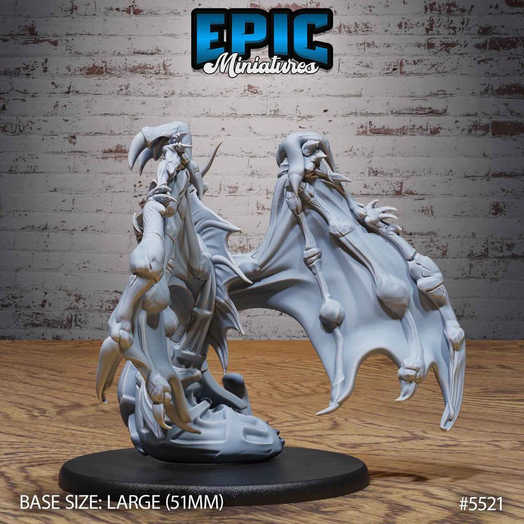 Seahorse Drake of 3 Option #5521 back DND miniature Deep Sea Mysteries 16k resin
