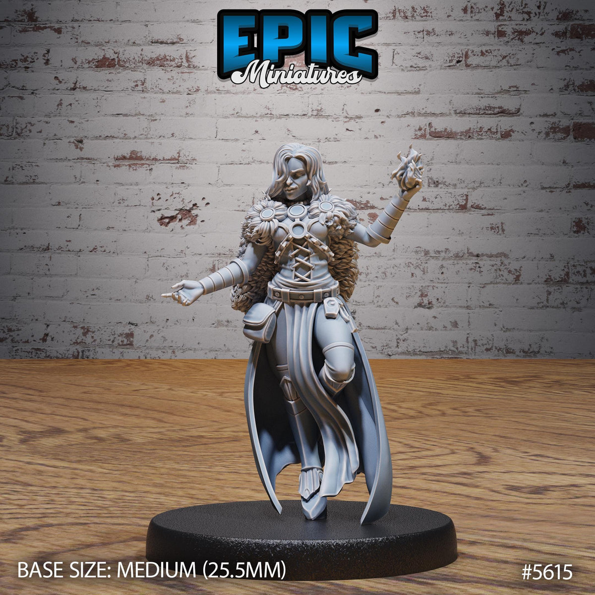 Witch Coven Set of 8 DND Minis | Witch Forest Collection | TTRPG | Witchlight Hourglass Frostmaiden Cthulhu Mork Borg Hag Sorceress Feywild Option #5616 front DND miniature  16k resin